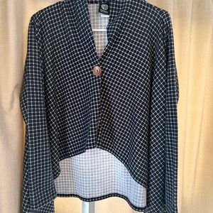 Bobeau poncho sweater